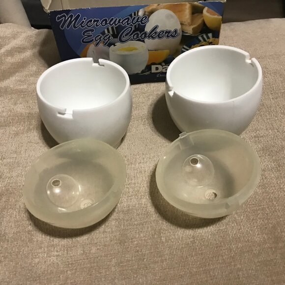 Danby Vintage Microwave Egg Cookers In Original Box $5.00 ADD ON ITEM - Picture 2 of 2